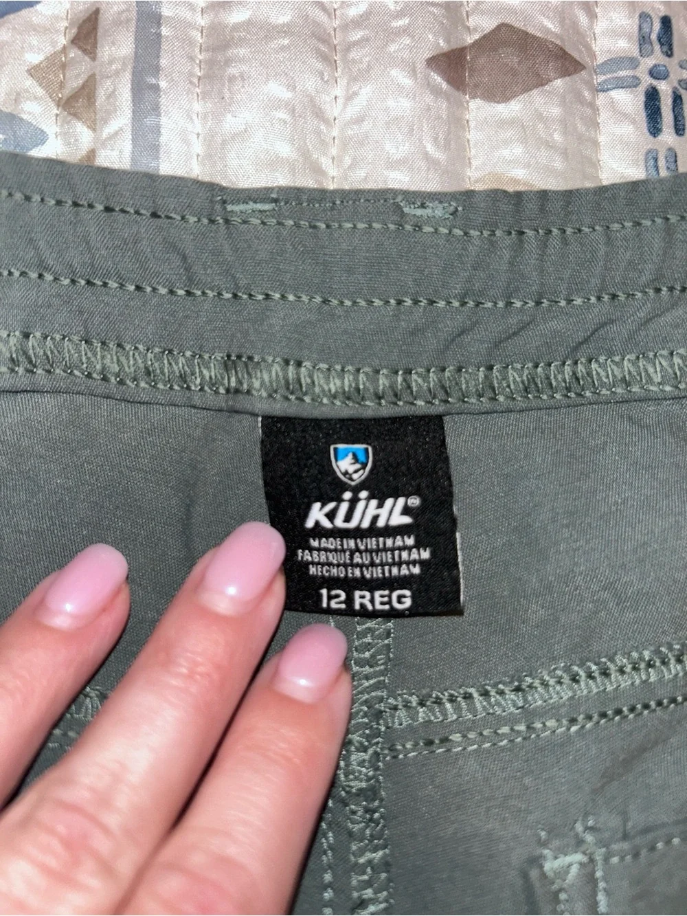 Kuhl Women’s Dark Green hiking pants NWOT size 12